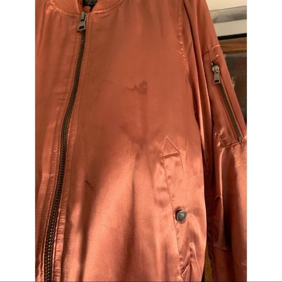 TOPSHOP satin bomber - Picture 3 of 5